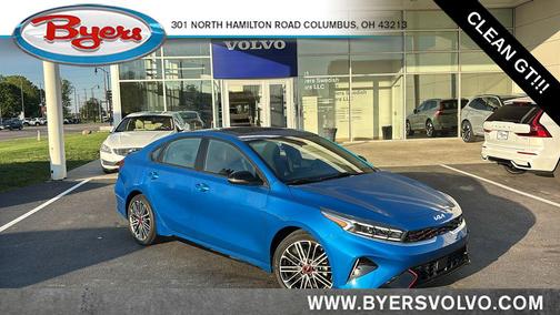Sporty Blue 2023 Kia Forte GT