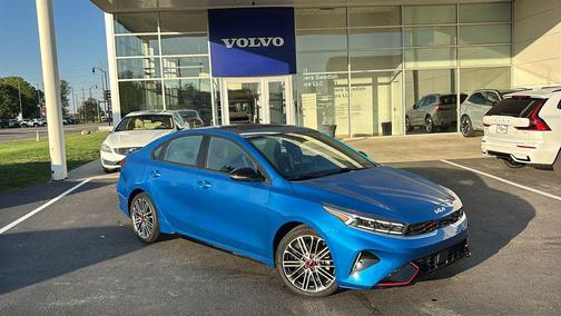 Sporty Blue 2023 Kia Forte GT