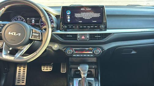 Sporty Blue 2023 Kia Forte GT