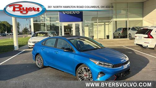 Sporty Blue 2023 Kia Forte GT
