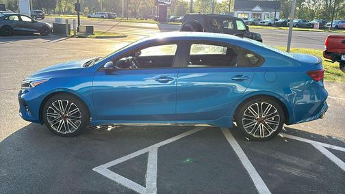 Sporty Blue 2023 Kia Forte GT