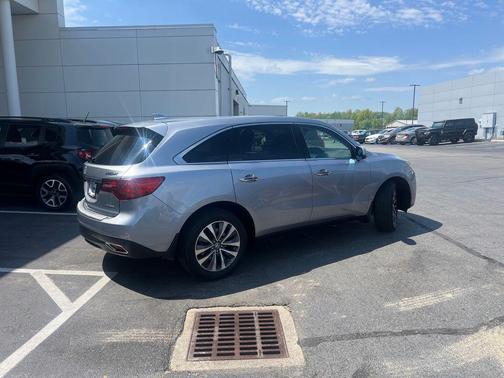 Lunar Silver Metallic 2016 Acura MDX 3.5L