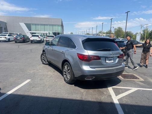 Lunar Silver Metallic 2016 Acura MDX 3.5L