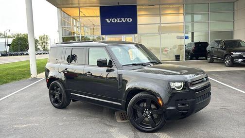 Santorini Black Metallic 2024 Land Rover Defender X-Dynamic SE