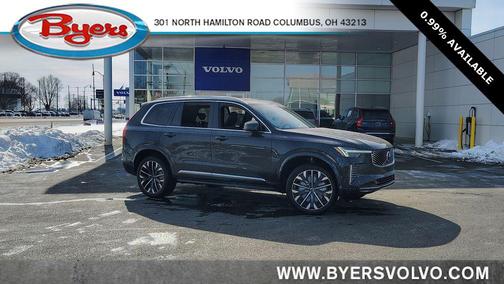 Onyx Black Metallic 2026 Volvo XC90 B6 Ultra