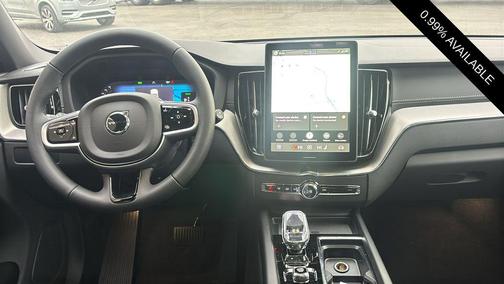 Vapour Grey Metallic 2026 Volvo XC60 Plug-In Hybrid T8 Ultra Black Edition