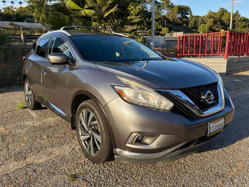 Gun Metallic 2015 Nissan Murano Platinum