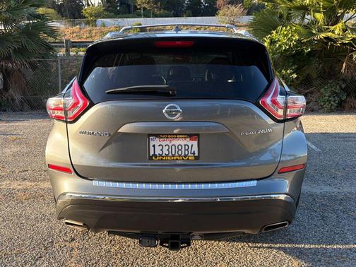 Gun Metallic 2015 Nissan Murano Platinum
