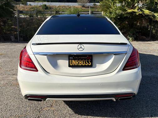 White 2016 Mercedes-Benz S-Class S 550 Sedan 4D