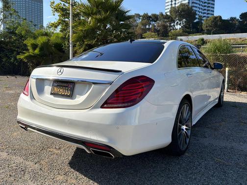 White 2016 Mercedes-Benz S-Class S 550 Sedan 4D