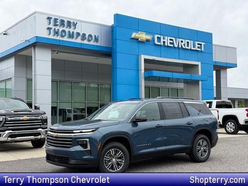 Lakeshore Blue Metallic 2026 Chevrolet Traverse LT