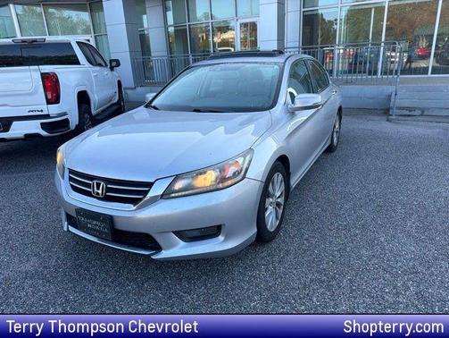 Silver 2014 Honda Accord EX-L