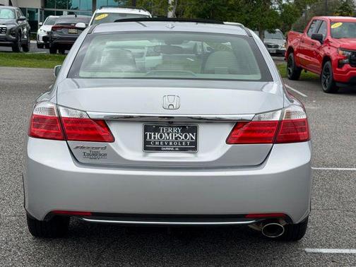 Silver 2014 Honda Accord EX-L