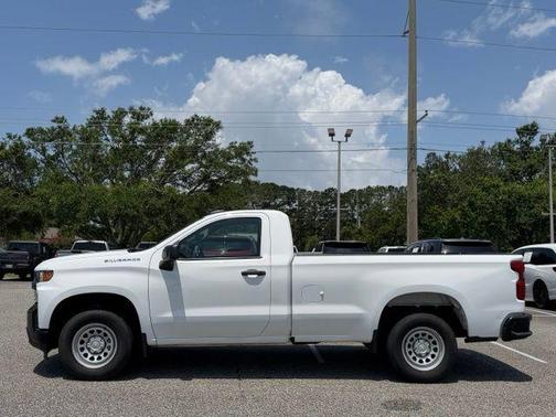Summit White 2021 Chevrolet Silverado 1500 WT