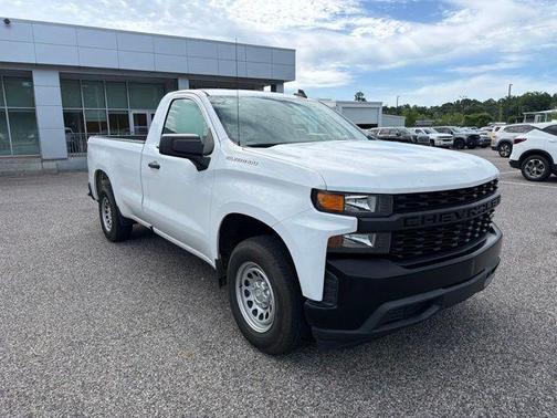 Summit White 2021 Chevrolet Silverado 1500 WT