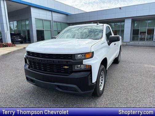 Summit White 2021 Chevrolet Silverado 1500 WT