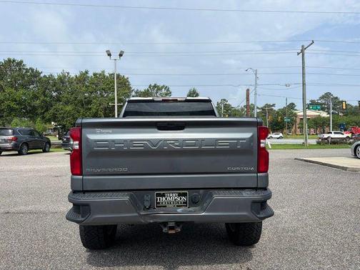 Satin Steel Metallic 2021 Chevrolet Silverado 1500 Custom