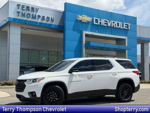 Summit White 2020 Chevrolet Traverse LT Leather