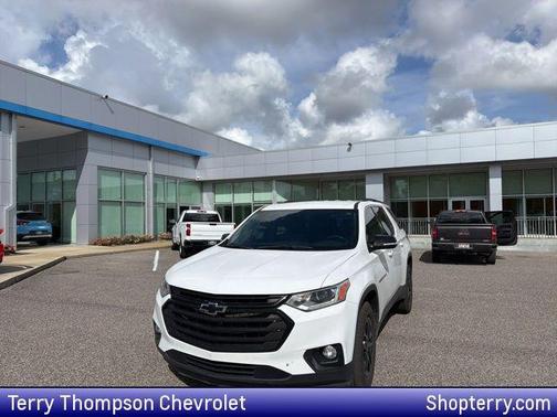 Summit White 2020 Chevrolet Traverse LT Leather