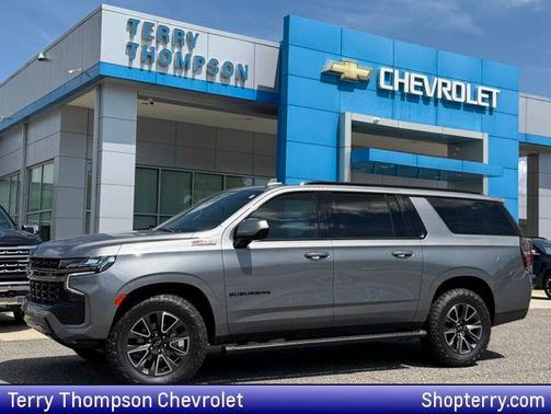 Satin Steel Metallic 2021 Chevrolet Suburban 4WD Z71