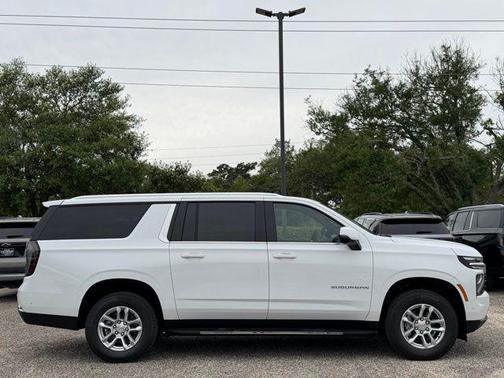Summit White 2026 Chevrolet Suburban LT