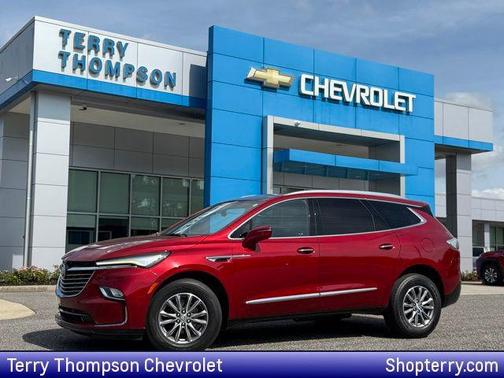 Cherry Red Tintcoat 2023 Buick Enclave Essence FWD
