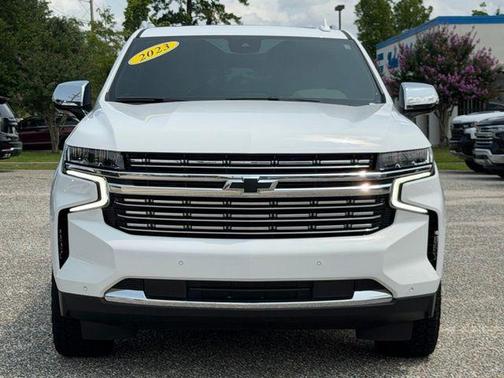 Summit White 2023 Chevrolet Tahoe Premier