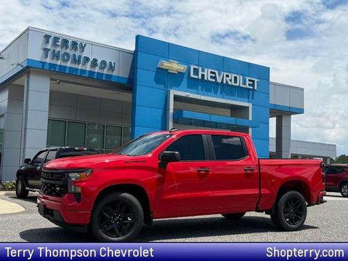 Red Hot 2022 Chevrolet Silverado 1500 Custom