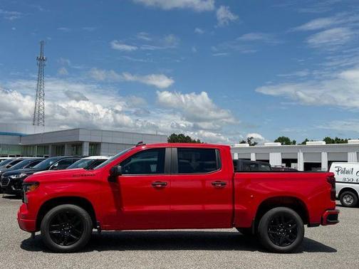 Red Hot 2022 Chevrolet Silverado 1500 Custom