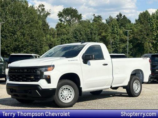 Summit White 2026 Chevrolet Silverado 1500 WT