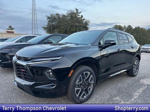 Black 2026 Chevrolet Blazer RS