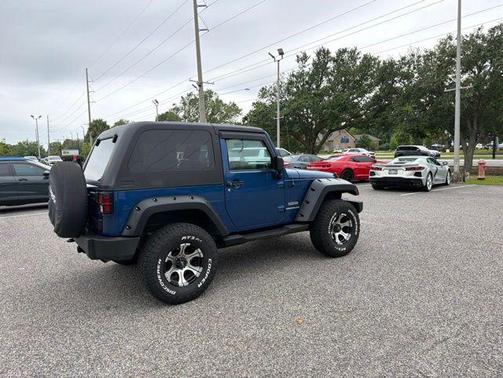 Deep Water Blue Pearlcoat 2010 Jeep Wrangler Sport