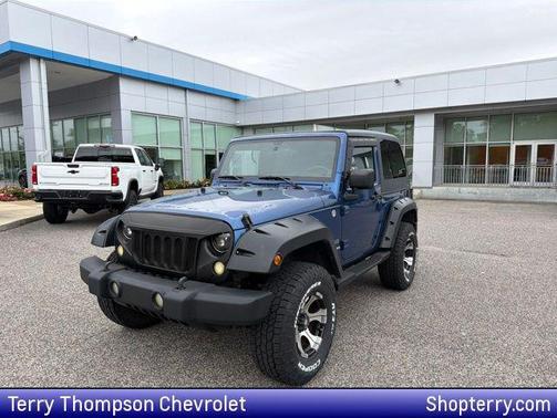 Deep Water Blue Pearlcoat 2010 Jeep Wrangler Sport