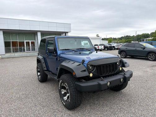 Deep Water Blue Pearlcoat 2010 Jeep Wrangler Sport