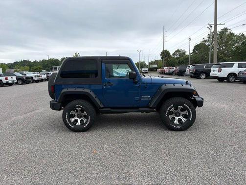 Deep Water Blue Pearlcoat 2010 Jeep Wrangler Sport