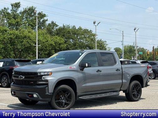 Satin Steel Metallic 2022 Chevrolet Silverado 1500 Limited LT Trail Boss