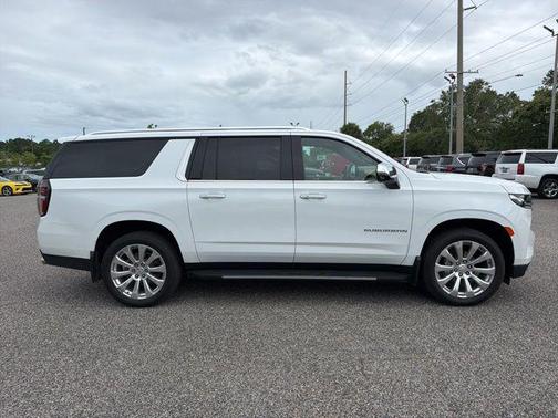 Summit White 2021 Chevrolet Suburban Premier