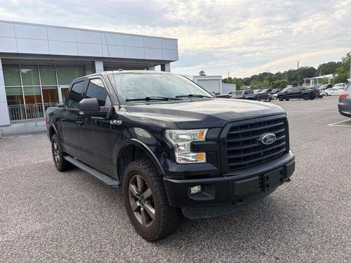 Shadow Black 2016 Ford F-150 XLT