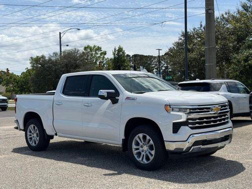 Summit White 2026 Chevrolet Silverado 1500 LTZ