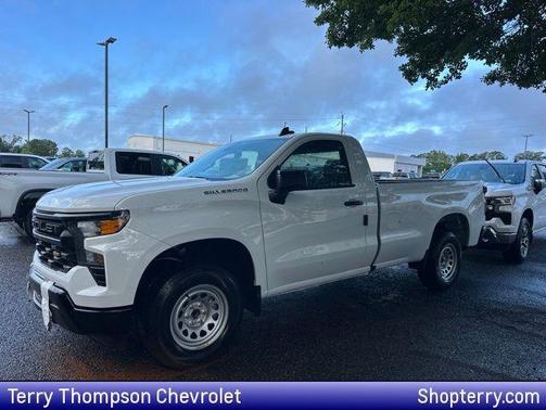 Summit White 2026 Chevrolet Silverado 1500 WT