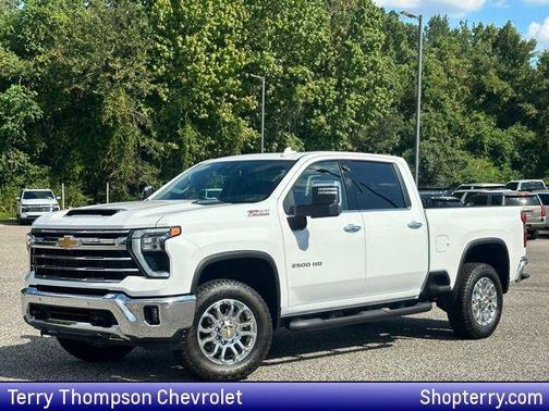 Summit White 2025 Chevrolet Silverado 2500 LTZ