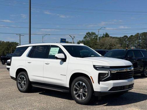 Summit White 2026 Chevrolet Tahoe LS