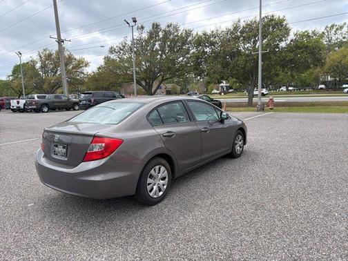 Brown 2012 Honda Civic LX