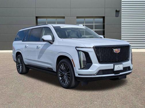 Vibrant White 2026 Cadillac Escalade ESV 4WD Platinum Sport
