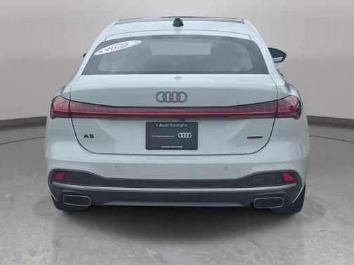 Glacier White Metallic 2025 Audi A5 Premium Plus TFSI quattro S tronic