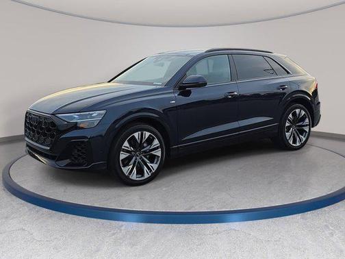 Waitomo Blue Metallic 2026 Audi Q8 55 Premium Plus