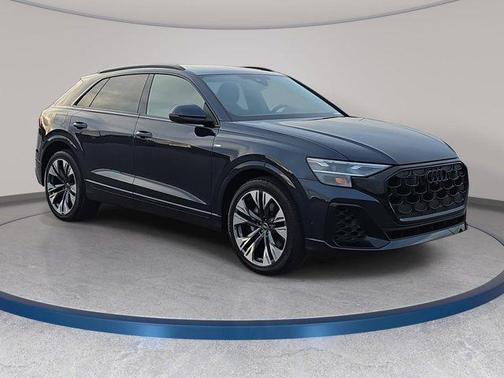 Waitomo Blue Metallic 2026 Audi Q8 55 Premium Plus
