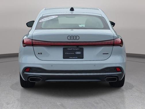 Glacier White Metallic 2025 Audi A5 Premium TFSI quattro S tronic