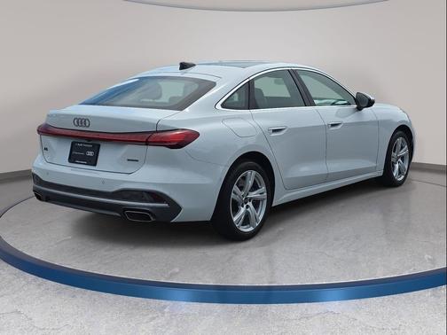Glacier White Metallic 2025 Audi A5 Premium TFSI quattro S tronic