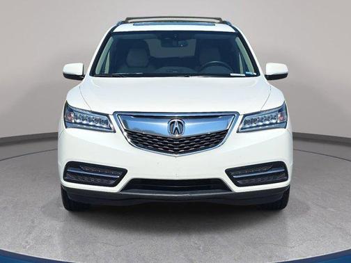 White Diamond Pearl 2014 Acura MDX 3.5L